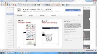 how to sent a sticker on facebook