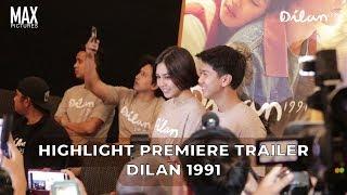 Keseruan Launching Trailer Dilan 1991 Bareng Iqbaal & Vanesha