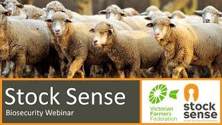 Biosecurity Webinar | Stock Sense with Dr Joan Lloyd & Dr Jeff Cave