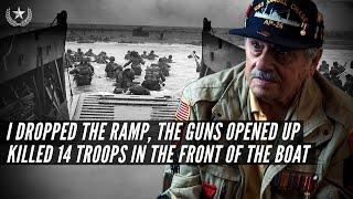 D-DAY HERO Recalls Lowering the Ramp in FIRST WAVE at Omaha Beach | Frank DeVita