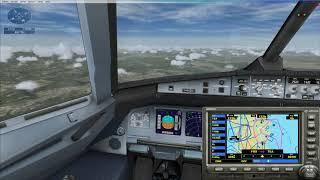 Microsoft Flight Simulator X. Миссия Рейс Рим-Неаполь.