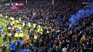 Watch Everton Fans Crazy Reaction & Celebration after Tarkowski Last Minute Goal vs Liverpool 