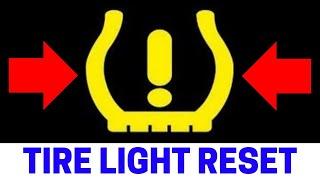 (PART 2) Low Tire Pressure Warning Light - How To Reset & REINITIALIZE!