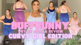 Curvy girl Buffbunny try on haul & review || with HappyFitKatie