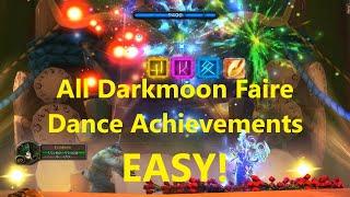 All Darkmoon Faire Dance Achievements EASY!  | WoW Shadowlands 9.2