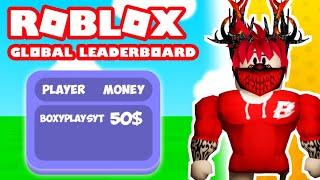 Roblox Studio - HOW TO MAKE A GLOBAL LEADERBOARD