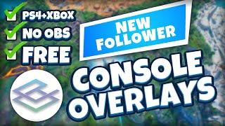 HOW TO GET OVERLAYS ON CONSOLE STREAM | 2021 for FREE