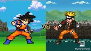 Super Smash Flash 2: Goku Vs Naruto