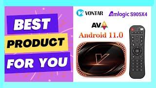 VONTAR X4 Amlogic S905X4 Smart TV Box Android