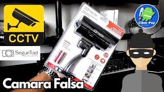 ¡Cámara de seguridad falsa por SOLO $100 pesos! Protege tu hogar sin gastar una fortuna