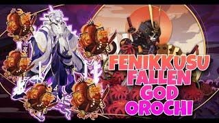 [ONMYOJI] ODOKURO BOSS | FENIKKUSU SP FALLEN GOD OROCHI in Boss Team?