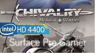 Chivalry: Medieval Warfare Surface Pro Gamer (intel hd 4400) Gameplay on Microsoft Surface Pro 2