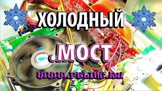 Охлаждение моста  материнской платы, для увеличения стабильности железа