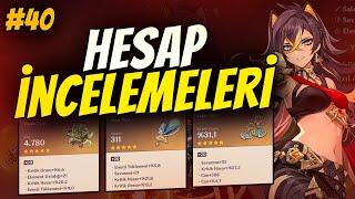 KEŞKE BEN DE BÖYLE DİZEYDİM | Hesap İncelemeleri #40 | Genshin Impact Türkçe