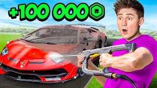 Washing SUPERCARS for ROBUX!