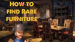 ESO Explained Finding Rare Furniture (Overland Sellers/Golden Vendor/Scrying/Secret Vendor and more)