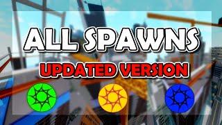 All Spawns Location in ROBLOX PARKOUR [Updated]