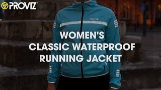 Classic Women's Waterproof Running Jacket by Proviz Sports