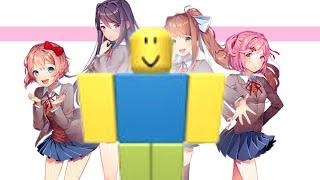 DDLC in Roblox Doki Doki Literature Club roll play