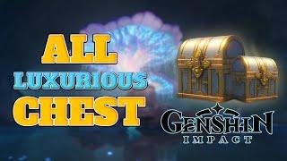 All Luxurious Chest in the Chasm: Underground Mines. l Genshin impact 2.7