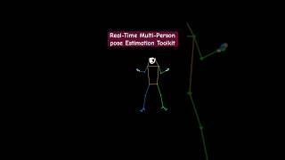 Real-Time Multi-Person Pose Estimation toolkit #artificialintelligence #robotics #automation #future