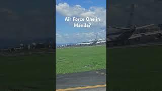 Airforce One In MANILA?? #airforce1 #manila #philippinesvlog #america