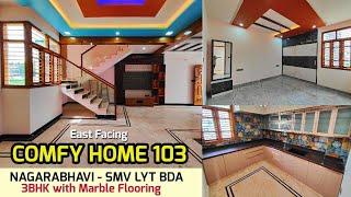 Comfy 103 | 3BHK East Facing Indpt Home For Sale in SMV Bengaluru