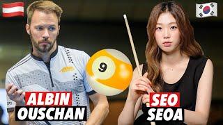 THE AUSTRIAN SMOOTH OPERATOR ALBIN OUSCHAN VS THE BEAUTIFUL K-POP LOOKING KOREAN SEO SEOA