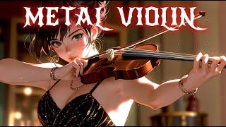 METAL + VIOLIN SOLO MUSIC V3 Boost energy while Workout / Gaming 