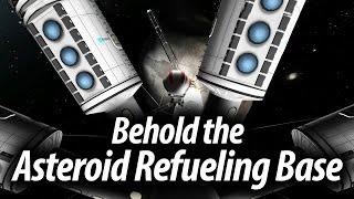 Creating the Asteroid Refueling Base (Tutorial: 26) Kerbal Space Program Stock