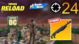 Fortnite OG Reload High Kill Gameplay Solo vs Squad (Chapter5 Season 4)