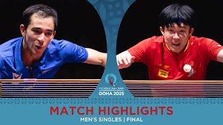 Hugo Calderano vs Wang Chuqin | Match Highlights | #ITTFWorlds2025