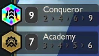 9 Conqueror + 7 Academy... WTF?! (11 Emblems) | Set 13 TFT