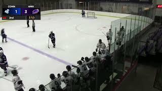 Men's Ice Hockey: Amherst vs. Connecticut College Highlights (1/14/22)