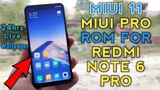 Redmi Note 6 Pro Miui Pro 11 ROM | Miui 11 Miui Pro ROM for Redmi Note 6 Pro |Best Customisation rom