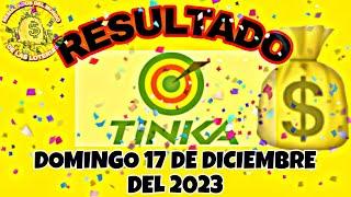 RESULTADOS TINKA DEL DOMINGO 17 DE DICIEMBRE DEL 2023/LOTERÍA DE PERÚ