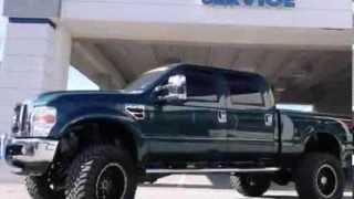 Certified Used 2008 Ford F 250 Lariat Crew Cab Powerstroke Diesel 4x4 Monster For Sale in Sanford FL