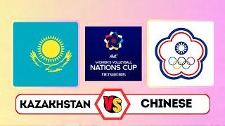 Live : Kazakhstan vs Chinese Taipei | AVC Women's Volleyball Nations League 2025 Live Score
