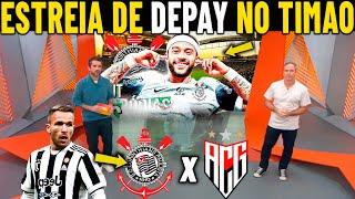 GLOBO ESPORTE CORINTHIANS! O HOMEM VAI PRO JOGO! ESTEIA DE DEPAY! NOTICIAS DO CORINTHIANS HOJE