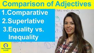 شرح شامل حول درس Comparison of Adjectives