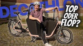 Genial: Family Lastenrad für 4.999 € | Decathlon B-TWIN F900E