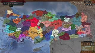 EU4 Turkey Universalis 2000-2290 Timelapse Ankara'nın Yükselişi