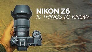 10 Things to Know About the Nikon Z6 Mirrorless Camera