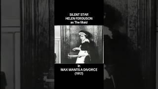 Helen Ferguson in MAX WANTS A DIVORCE (1917)! #silentfilm #classicmovies #filmhistory #foryou