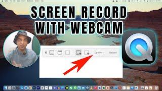 How to Screen Record With a Webcam in QuickTime Player on MacBook