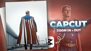 Smooth zoom in + out tutorial | Capcut