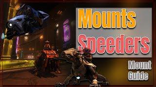 SWTOR - How to get a Speeder / Mount | 2024