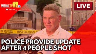 Baltimore police provide update after quadruple shooting - wbaltv.com