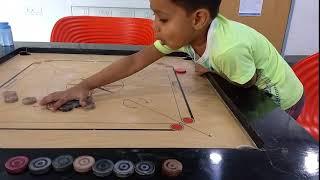 Kids Carrom board champion | Amazing skills of playing carrom by small children