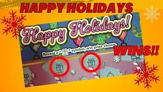 Did I get a BIG WIN?  Scratching $500 Top Prize Happy Holidays Scratch Off Tickets Arizona Lottery